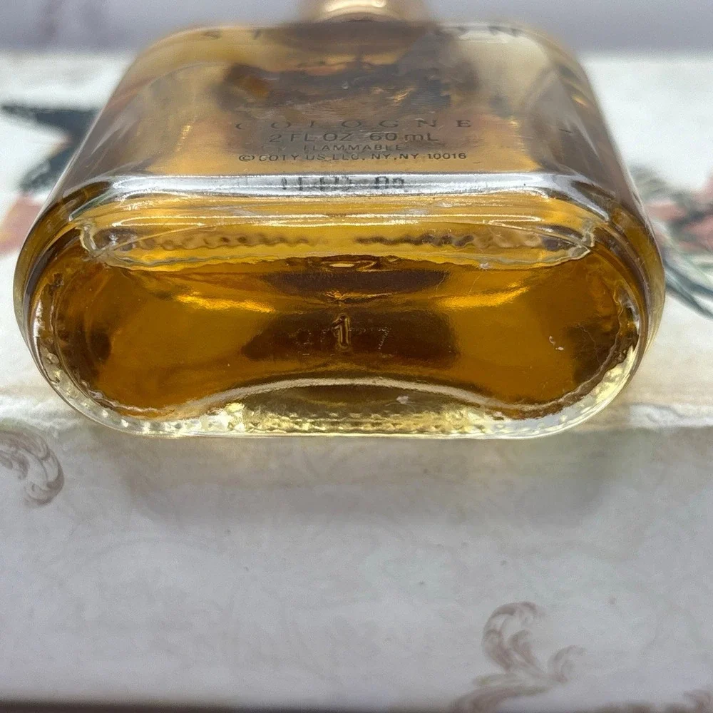 Vintage Stetson Cologne Men 2 oz 60ml Splash After Shave Fragrance Coty